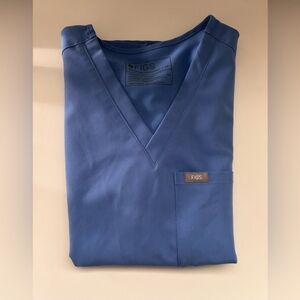Figs Women's Light Blue Scrub Set